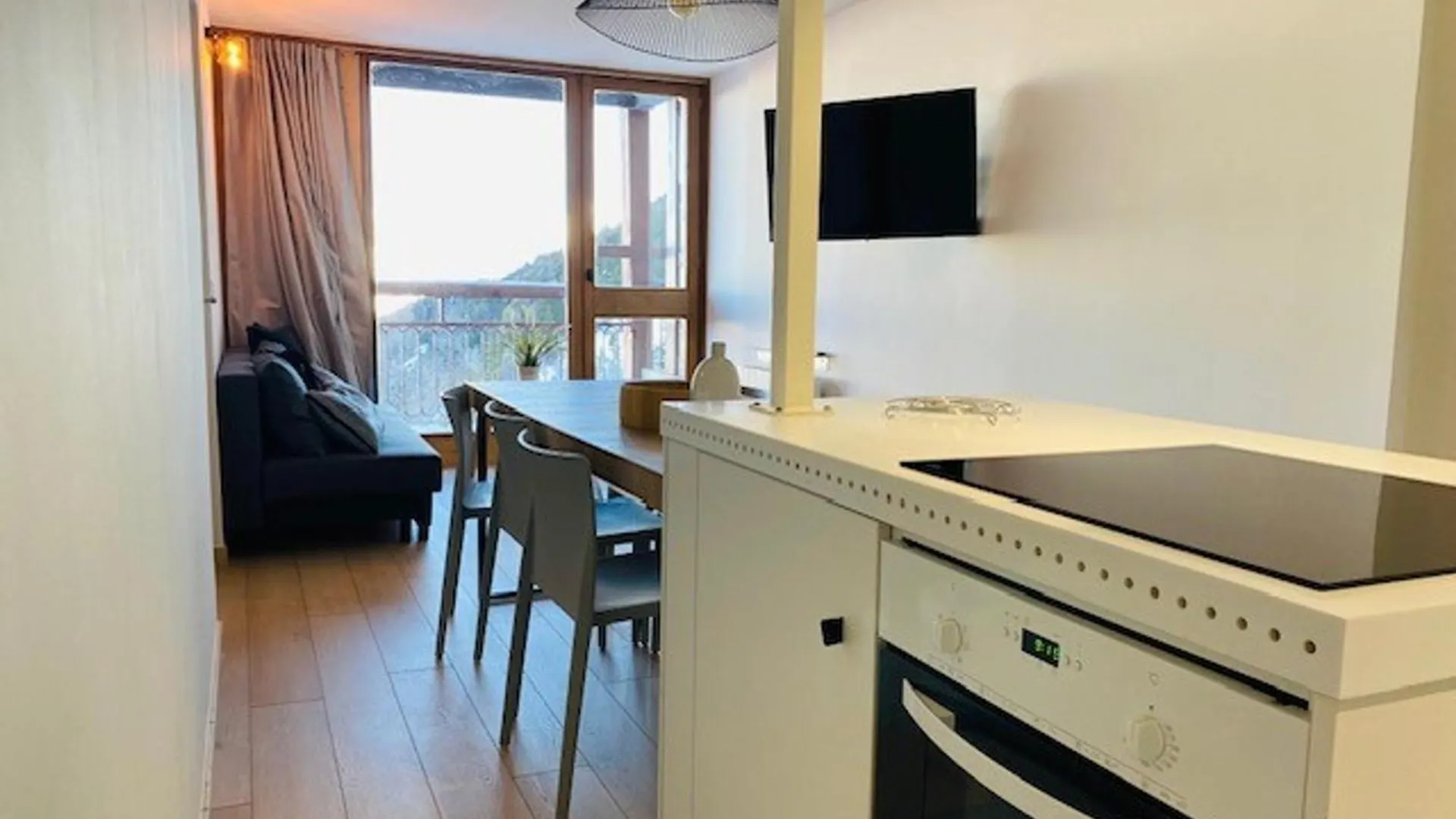 Daire Appartement 3 Pieces Renove, Face Mont-Blanc, Ski Aux Pieds, Balcon, Proche Centre Station - Fr-1-346-529 Les Arcs