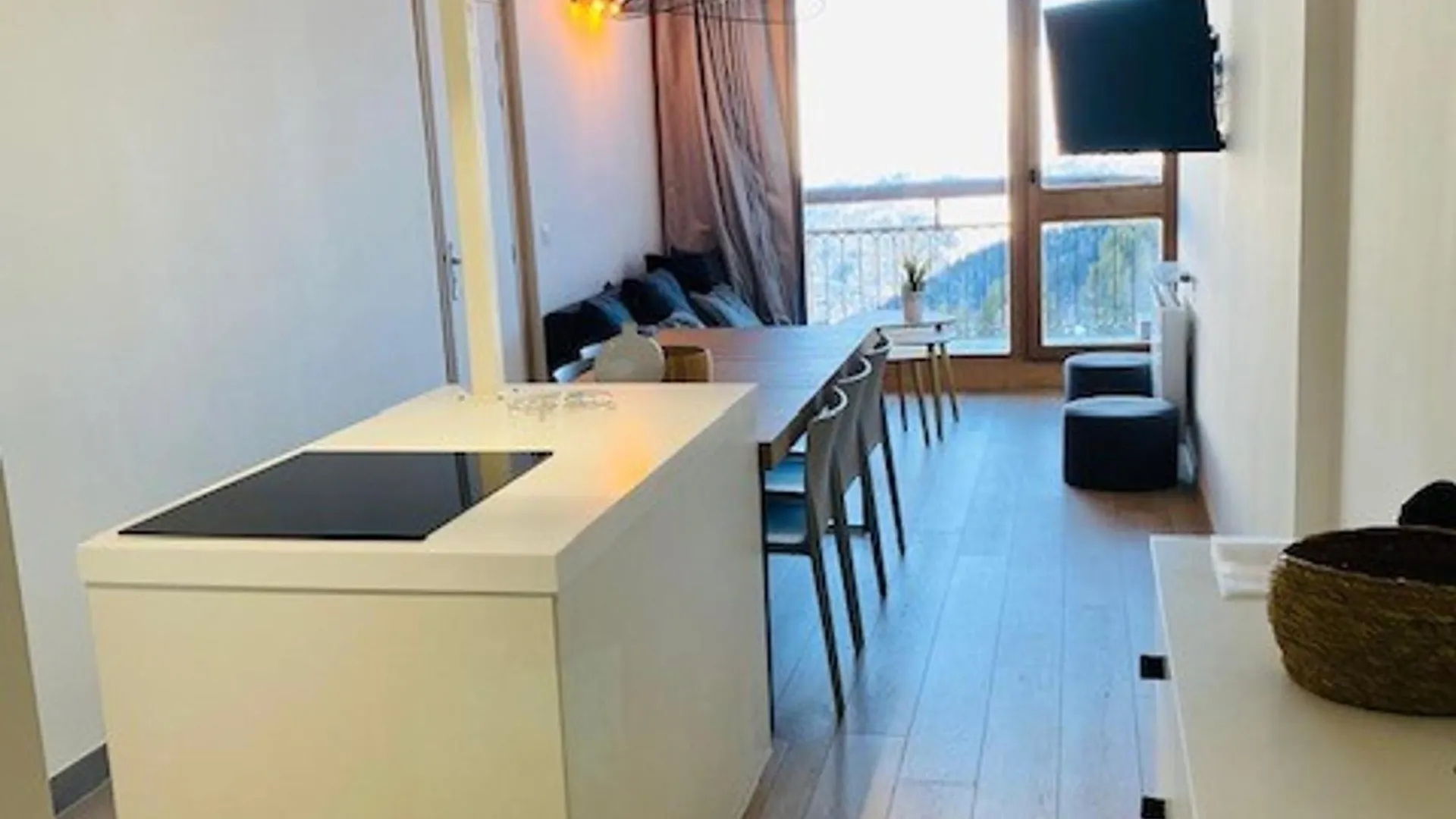 Appartement 3 Pieces Renove, Face Mont-Blanc, Ski Aux Pieds, Balcon, Proche Centre Station - Fr-1-346-529 Les Arcs  0*, Les Arcs (Savoie) Fransa